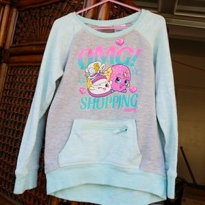 Little girls Shopkins sweater